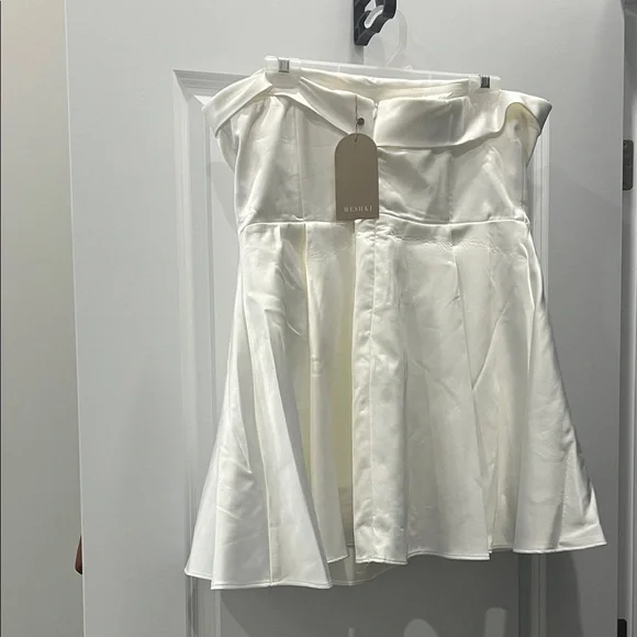 Meshki White Mini Dress - Picture 4 of 5